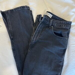 Abercrombie jeans - size 2 Curve Love black jeans with split hem detailing